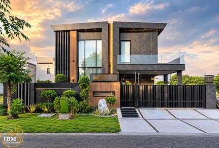 100% Original Picture One Kanal Brand New Luxury Ultra-Modern Design Most Beautiful Fully Furnished Full Basement Bungalow For Sale At Prime Location Of DHA Lahore Near To Park Masjid & Commercial Market.