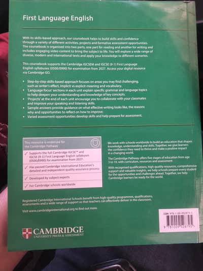 Cambridge 9th Class IGCSE