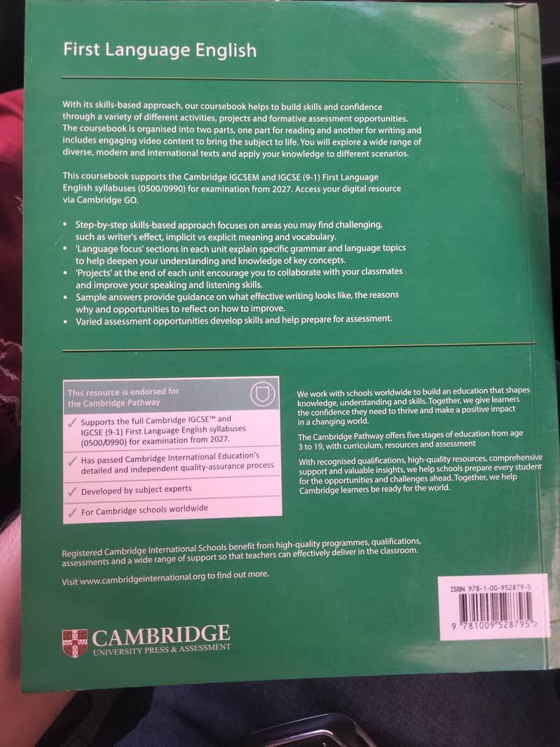 Cambridge 9th Class IGCSE 0