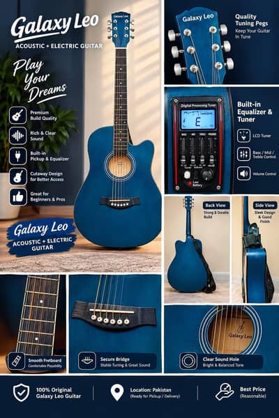 Acoustic + Electric Guitar