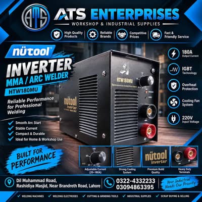 NUTOOL HTW180MU INVERTER WELDING MACHINE