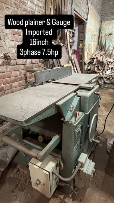 Wooden work machines