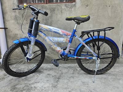 Kids Sports Bicycle | Front Suspension | Rear Carrier