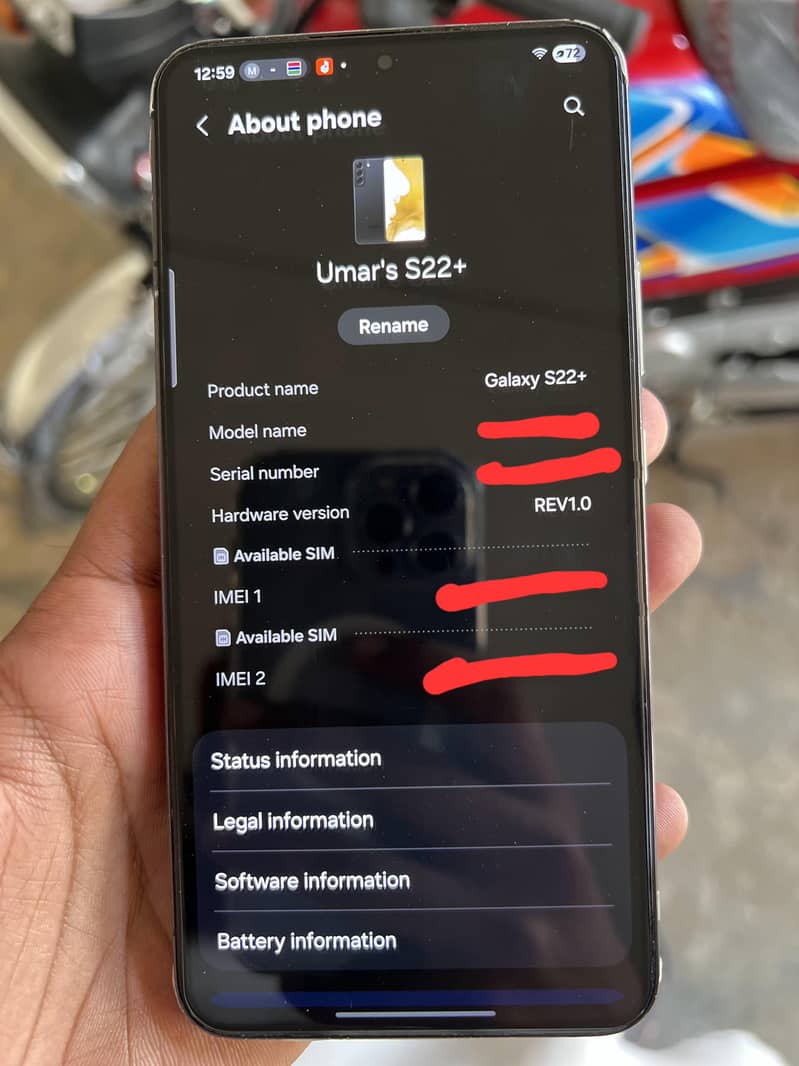 Samsung Mobile S22 Plus 4