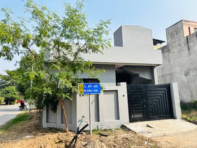 Corner 5 Marla Single Story Gray Structure House available Block DD phase 1