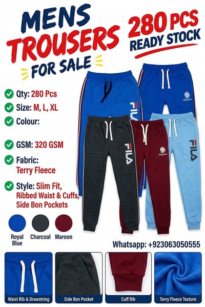 Men's Slim Fit Trouser