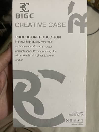 BIGC Creative Case for iPhone 12 Pro - Premium Back Cover Brand New
