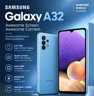 Samsung Galaxy A32 128GB PTA Approved | Excellent Condition