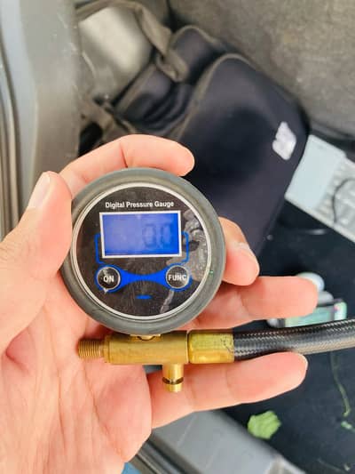 Digital Tyre Pressure Gauge for Car & Bike | Accurate Pressure Checker