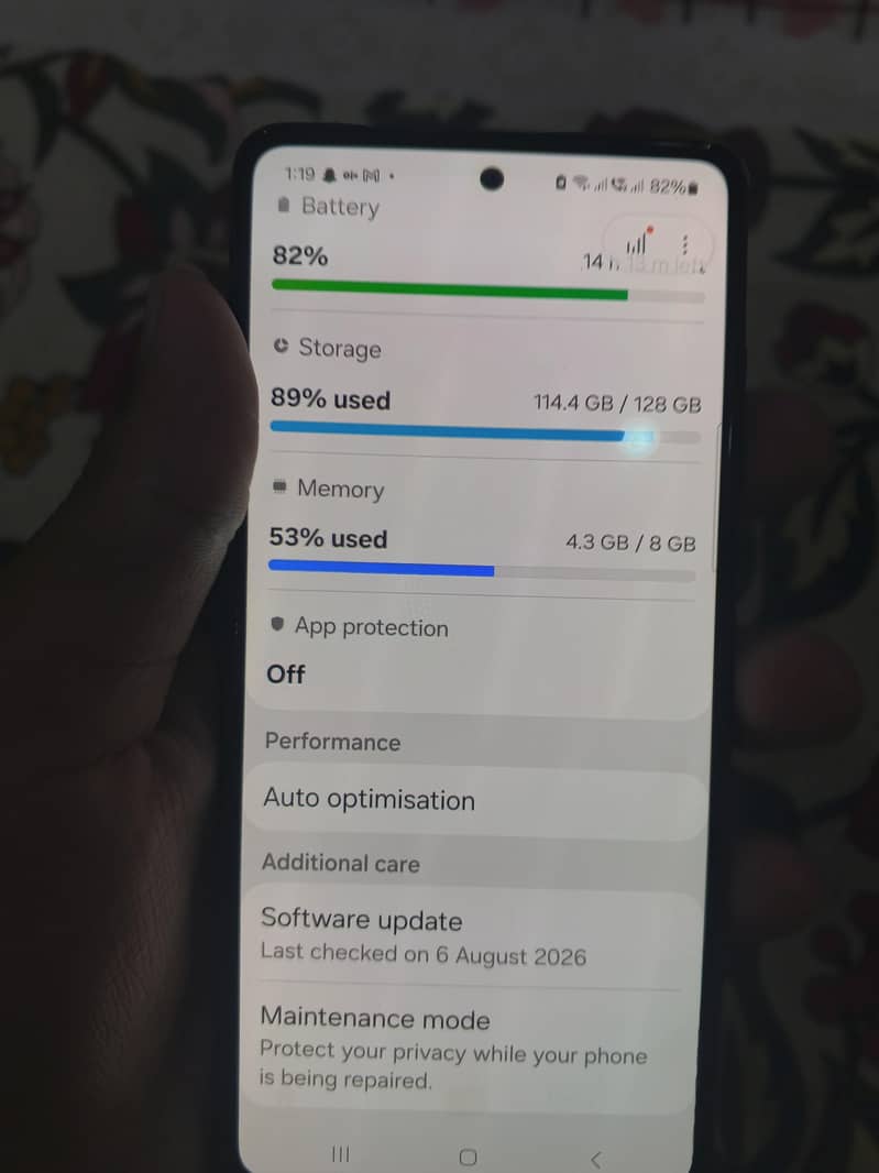Samsung Mobile A52 0