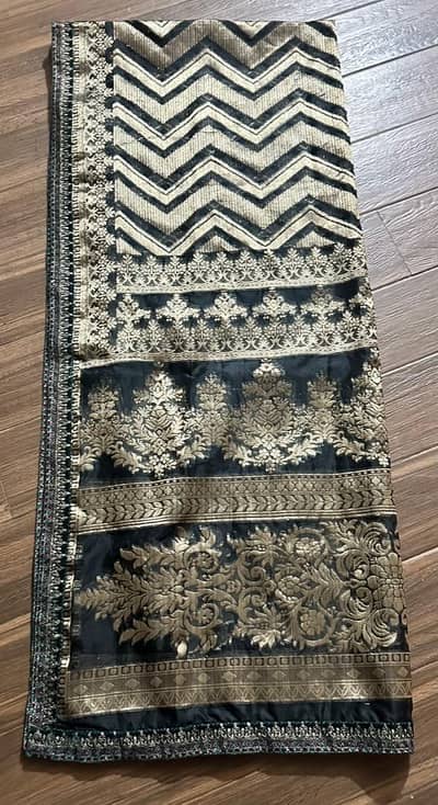 wedding formal with gharara and dupatta