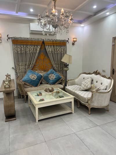 Five Marla Furnished Villa in Jinnah Block, Bahria Town Lahore.