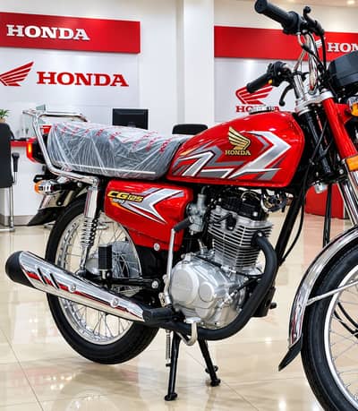 Honda CG 125 2027 available on installment