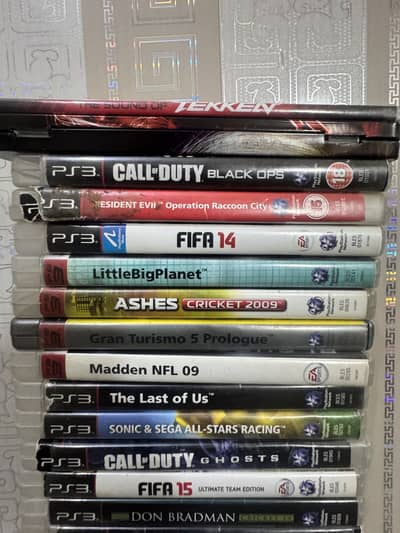PlayStation 3 used games in good confition available each in RS:1500