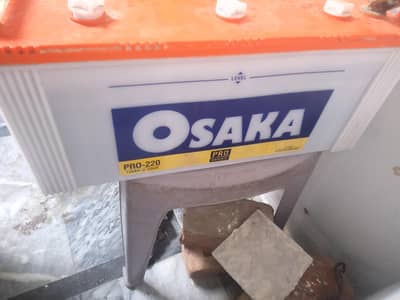 Osaka 220 battery 145 Amper 23 pleate 100% ok bcup chack kar k lay jao