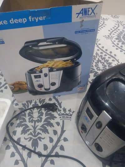 deep fryer or refrigerator-freezer