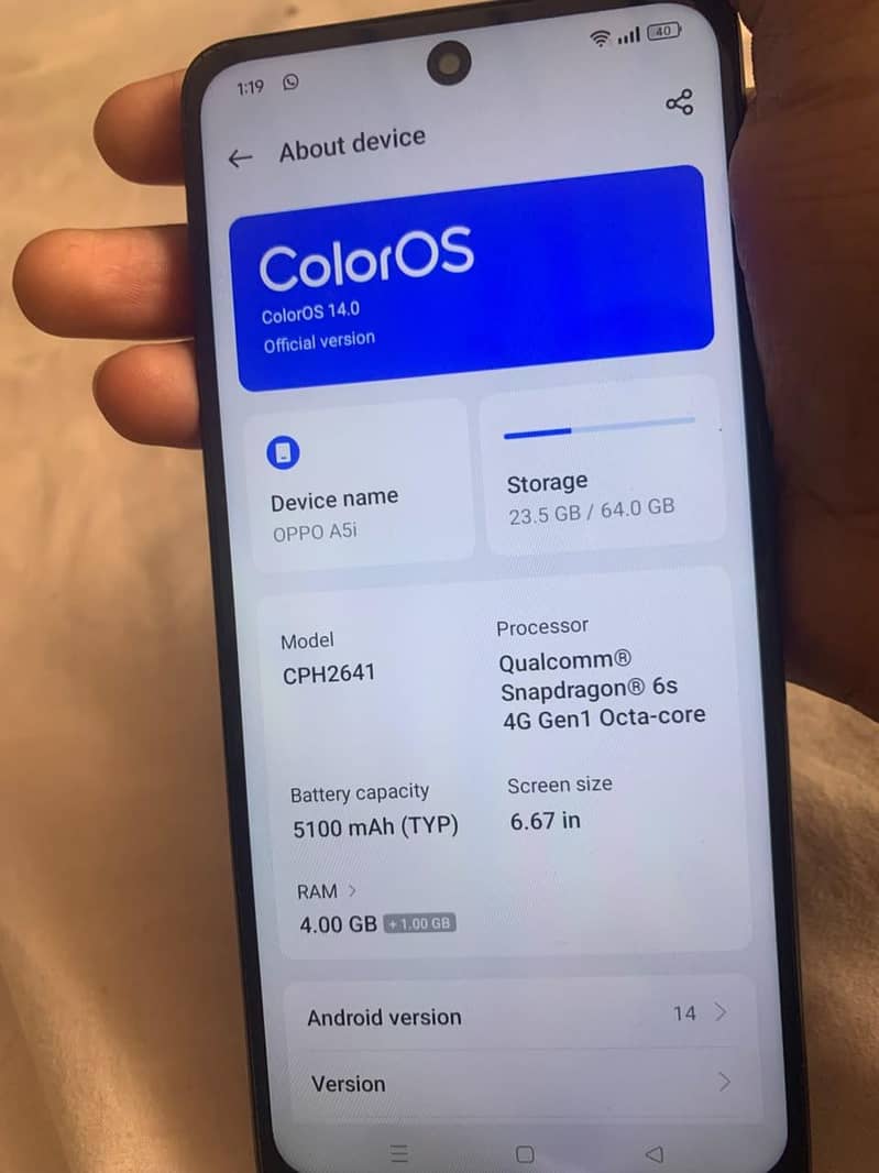 OPPO A5i 4