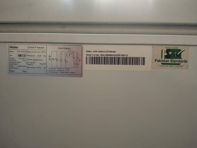 Haier medium size Freezer 0