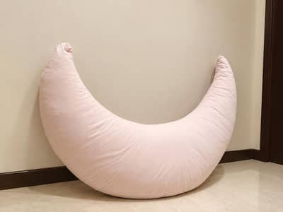 Huge Moon shaped pillow
