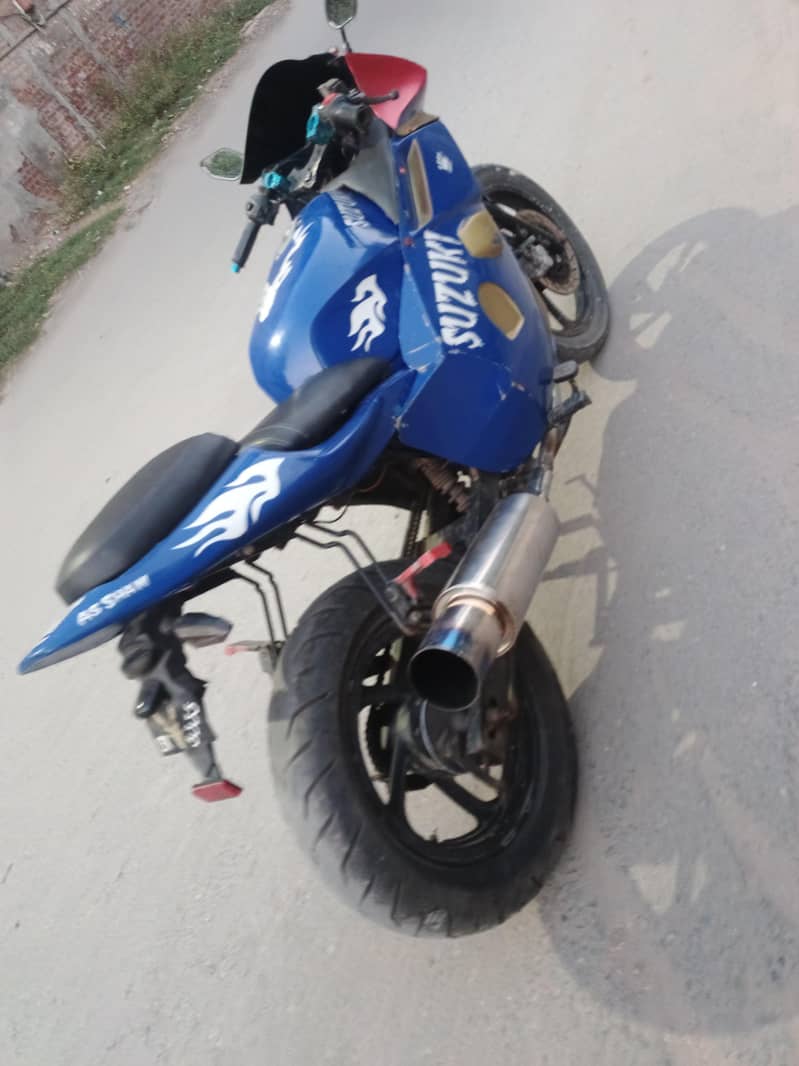 Suzuki 150 modified 1