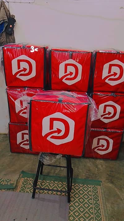 Food Delivery bag box, Pizza Delivery bag hot & cold sale in Pakistan