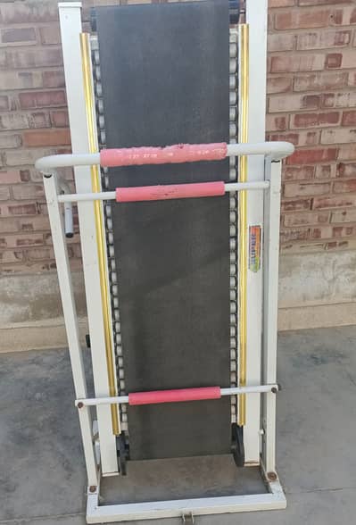 Manual Treadmill 30 Rollers – Foldable, 150kg Capacity