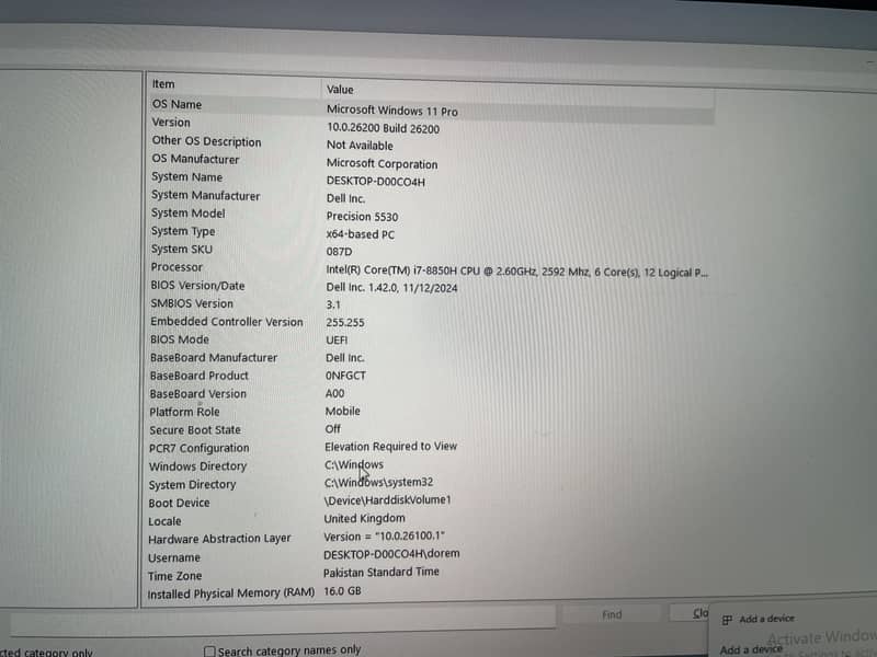Dell Precision 5530 5