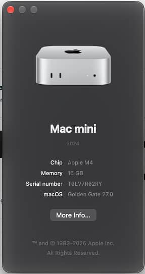 Apple Mac Mini M4 10/10 Condition – Powerful Performance 3