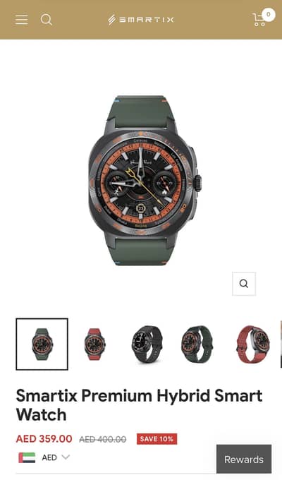 Smartix Hybrid smartwatch all in one AMOLED Display