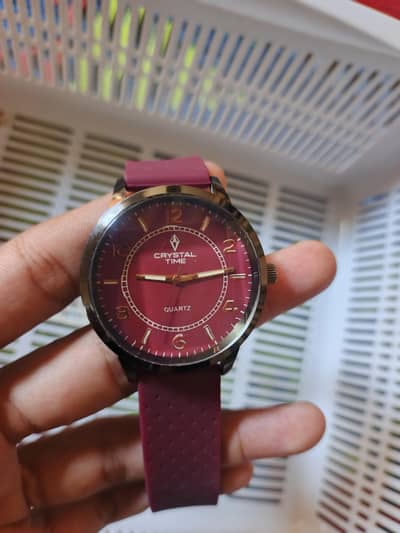 Crystal Time Watch