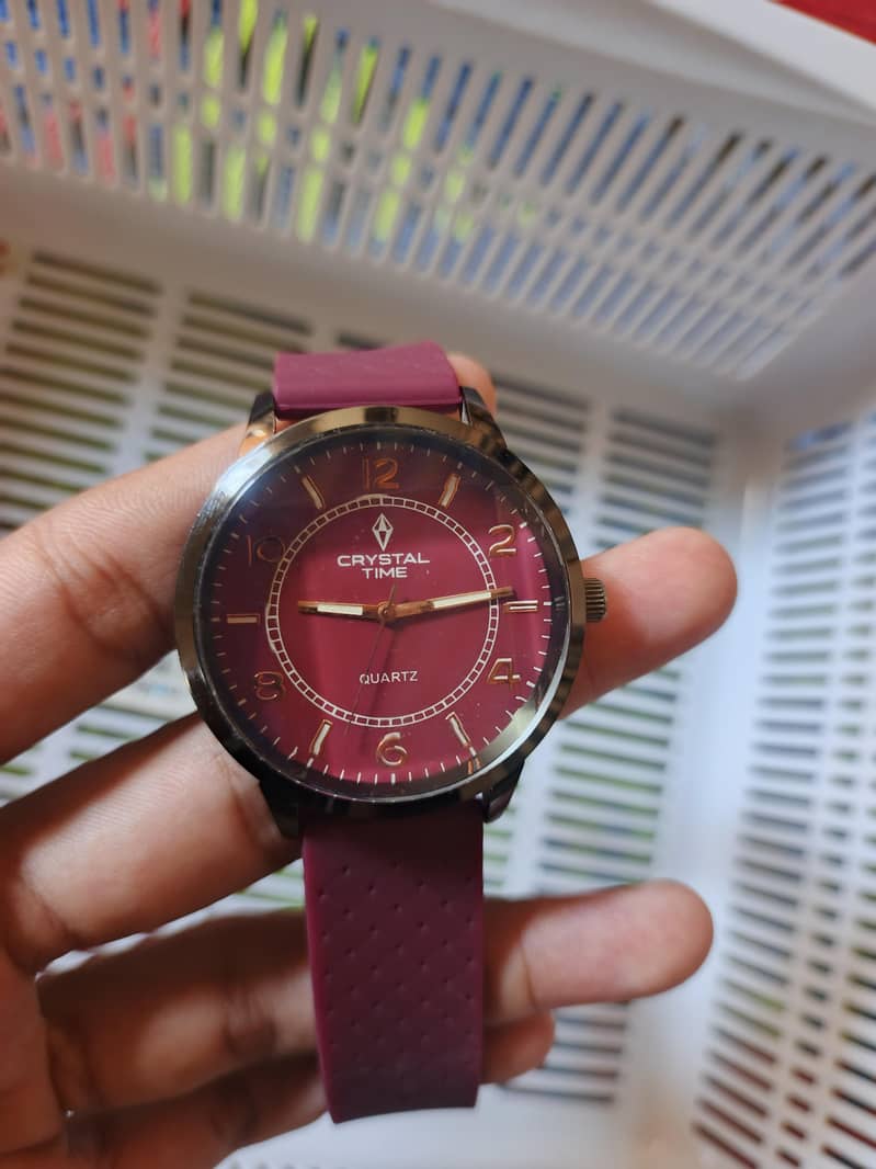 Crystal Time Watch 0