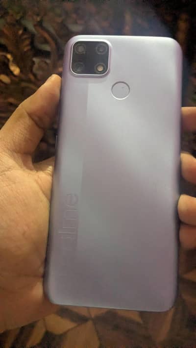 Realme C25s 4/128 witch box and original charger. .