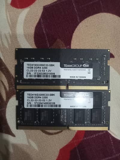 Team group new ram 32gb 3200mhz