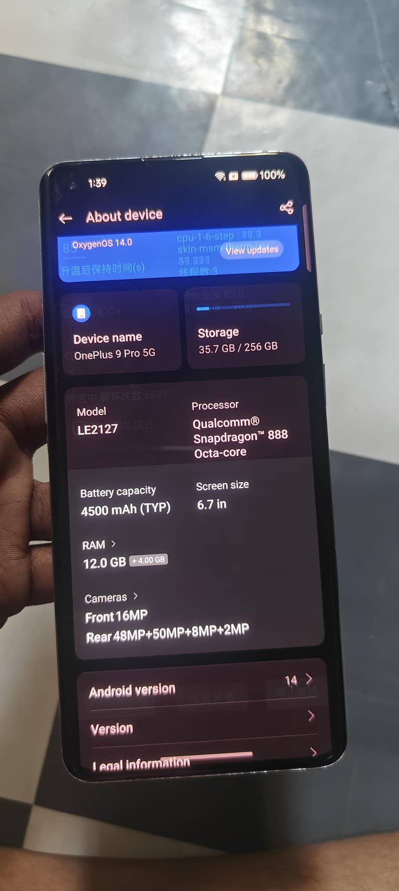 One Plus 9 Pro 1