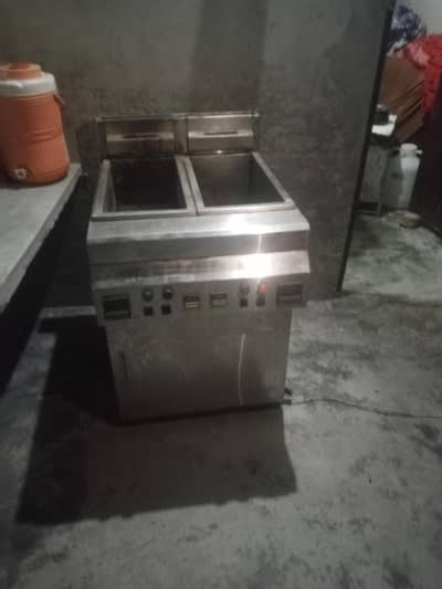 double burner fryer