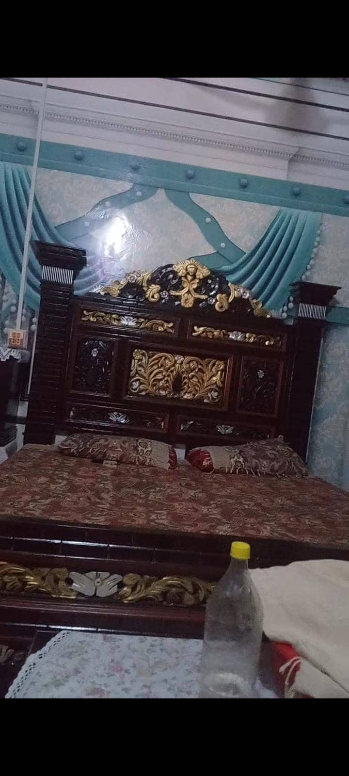 Master multani design king bed 0
