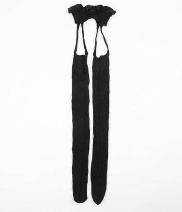 1 PCS  Women's High Elastic Suspender Stockings & Tights - Black R5900