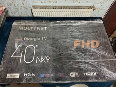 Multynet Google TV 40" NX9 FHD 2K smart LED TV