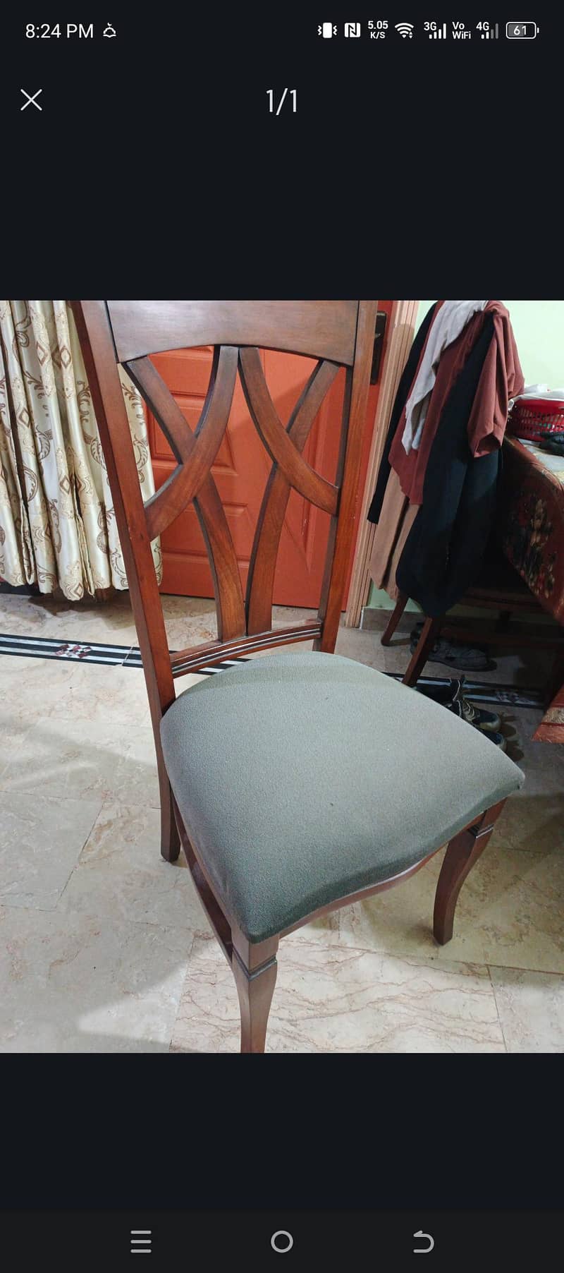 6 chairs dining table 0