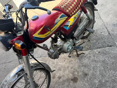 Honda CD 70 Red Colour