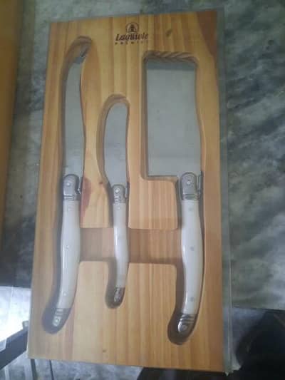 Complete Laguiole Cutlery Set – 3 Matching Wooden Boxes