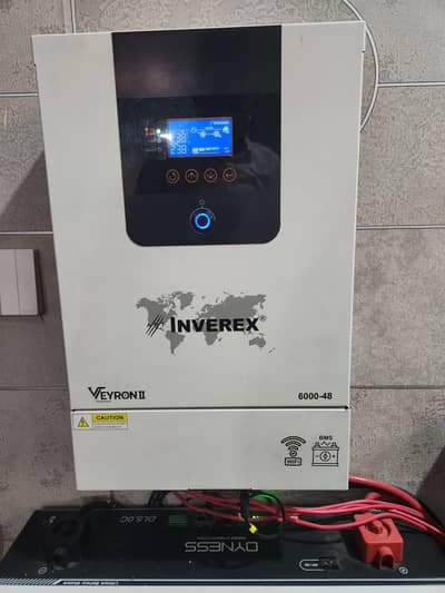 Inverex Veyron II 6kW Solar Inverter + Dyness Lithium Battery 100Ah