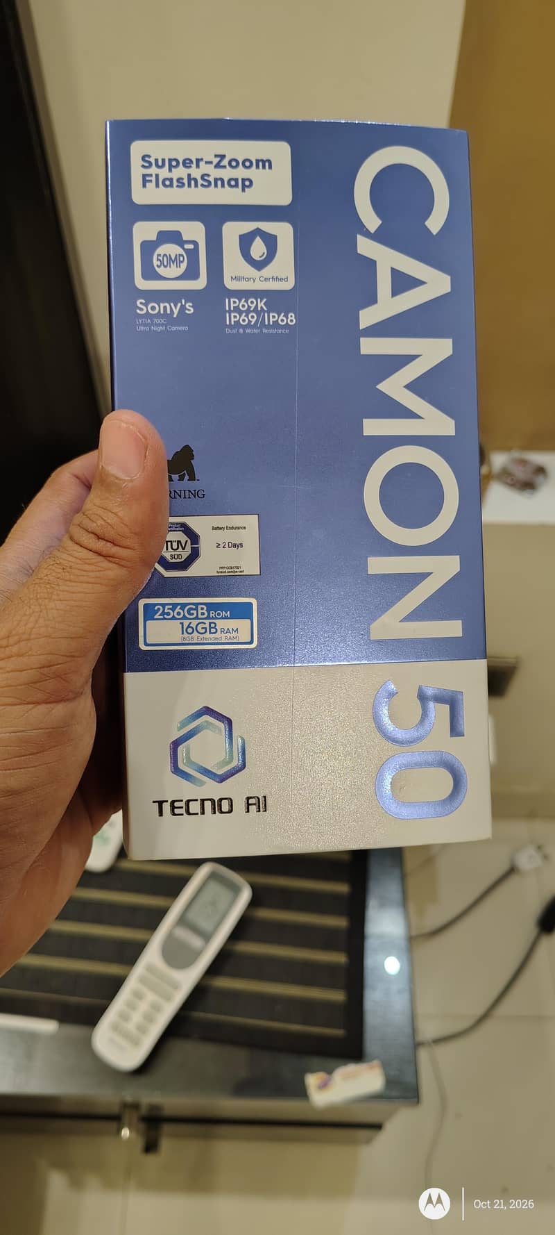 Tecno camon 50 4g 8