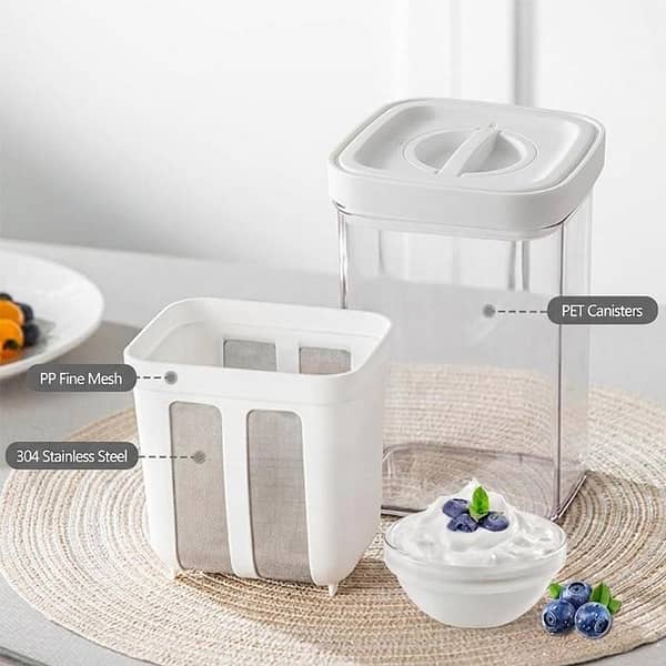 Multifunctional Yogurt Filter With Fine Mesh Strainer Whey Separator Tool
