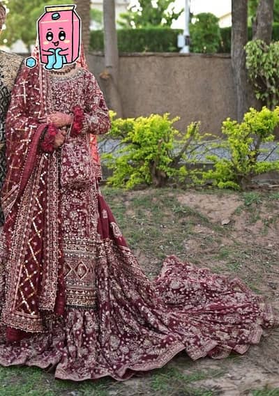BATIK STUDIO Bridal dress only one time used for sale