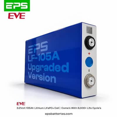 EVE A+ Grade Lifepo4 Cells & Accessories Available  Stock At EPS Str