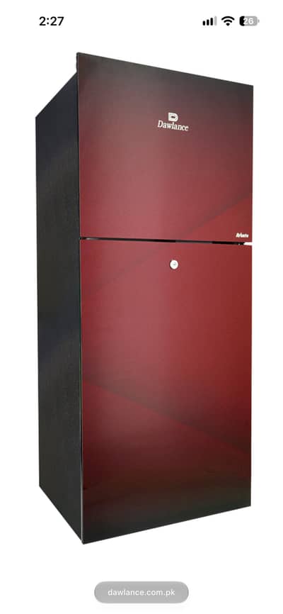 Pearl Red Avante Inverter Dawlance Refrigerator
