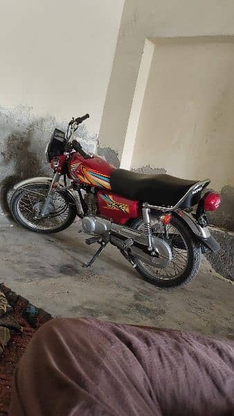 Honda CG 125 2026 model no accident no fault new condition letter open
