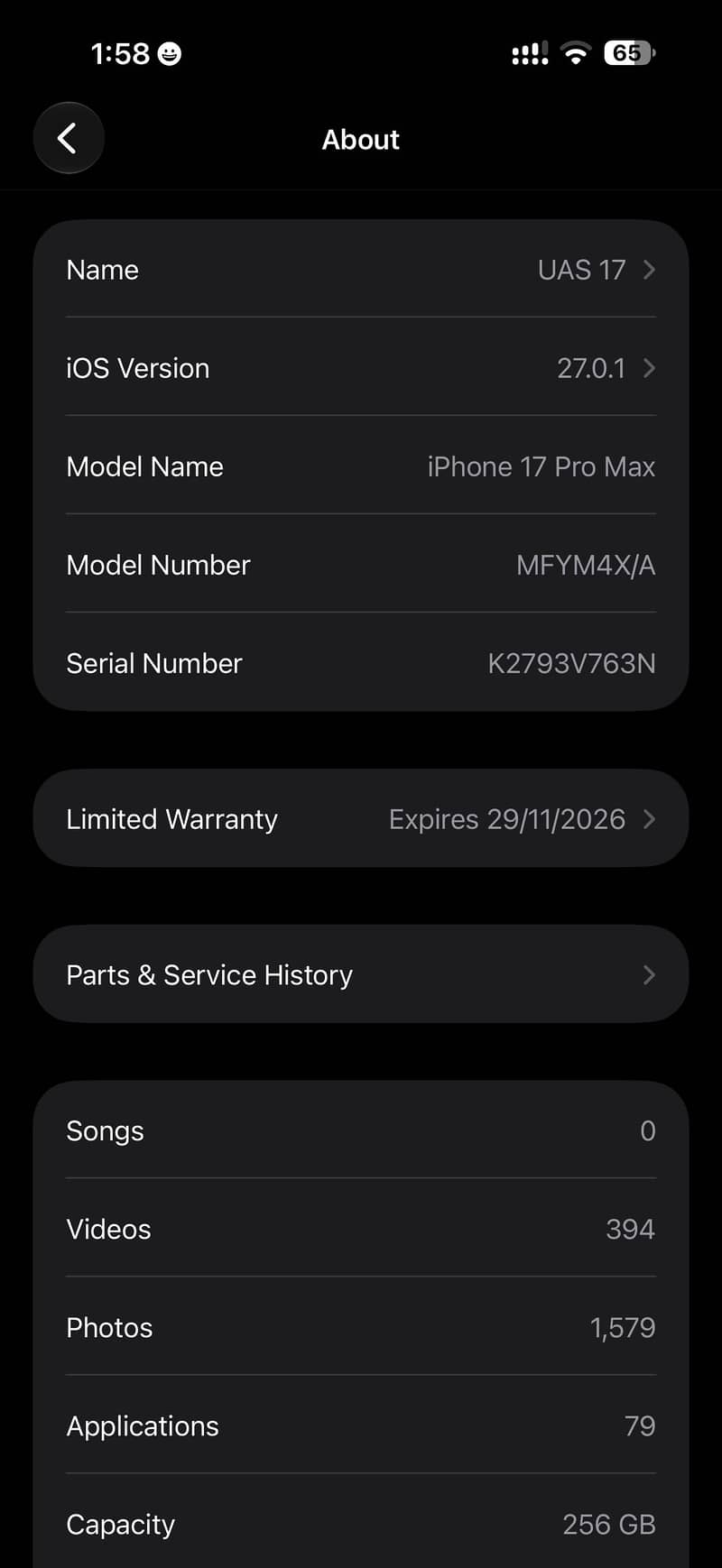 Apple iPhone 17 Pro Max 6