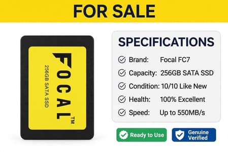 Focal SSD for sale.